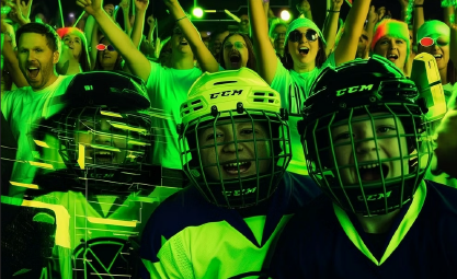 Hockey players in Uganda representing the Foundation's work