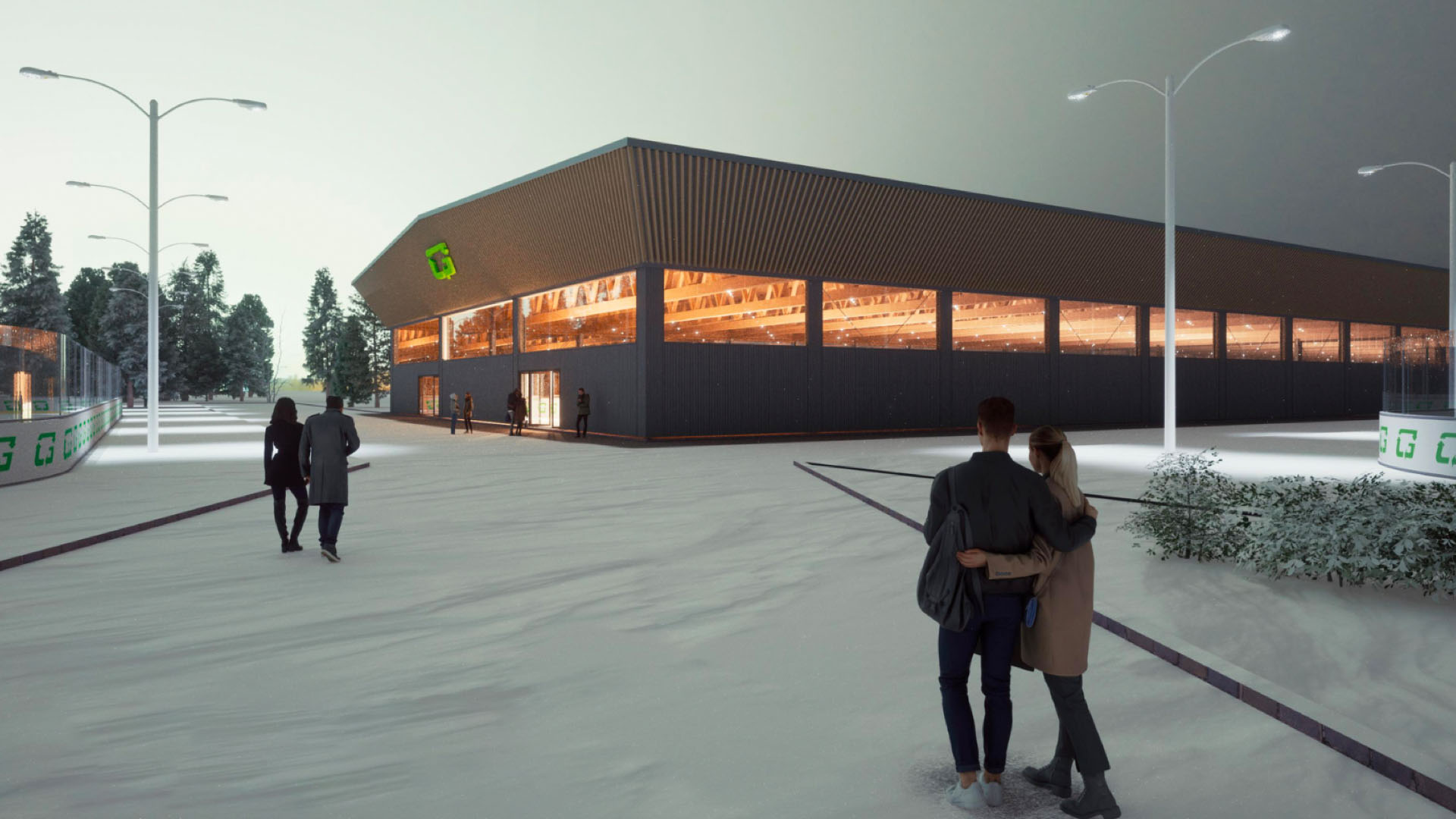 Concept for the Net Zero Arena future project
